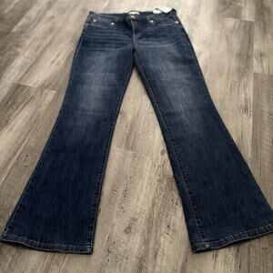 STS Blue Jeans Mandy Baby Flare 9” Mid-Rise Womens 31 Medium Blue Wash NEW